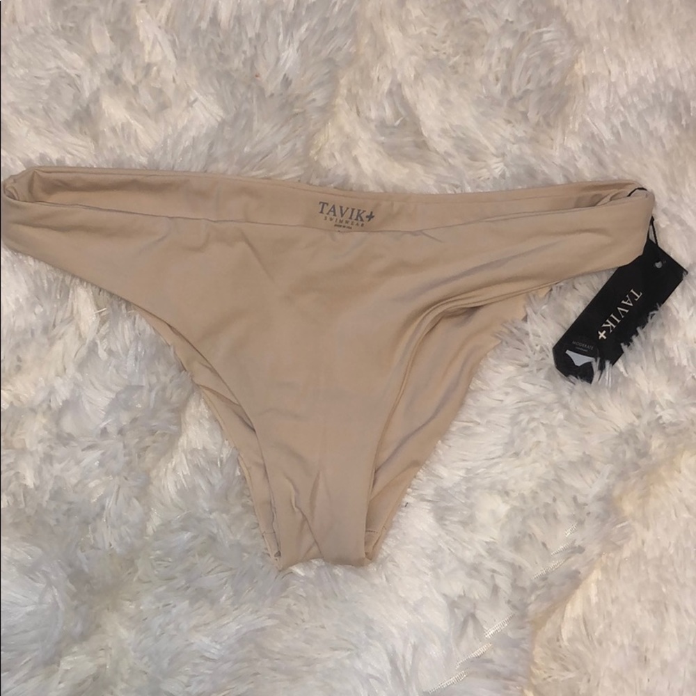 NWT💝Tavik Cream Bikini Bottom | Med
